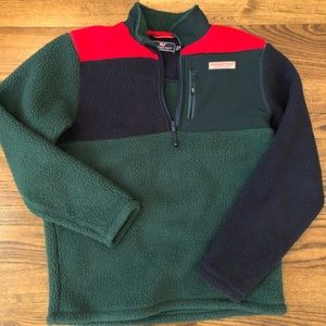 Boys Vineyard Vines Sherpa Fleece.  XL